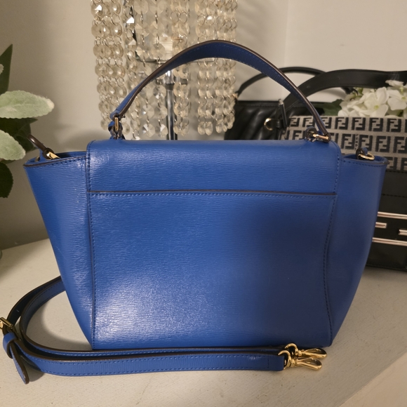 Ralph Lauren Vibrant Blue Satchel - Picture 2 of 8